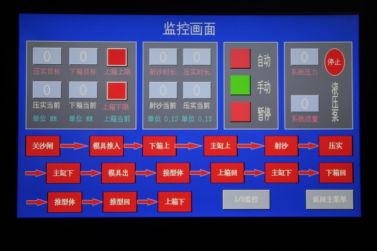 三菱触摸屏故障监测台